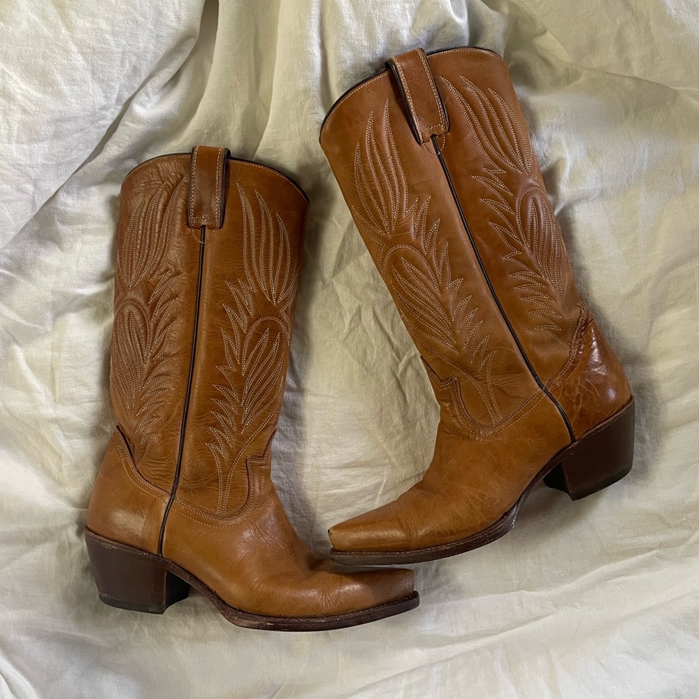 Steve Madden lonestar cowboy boots